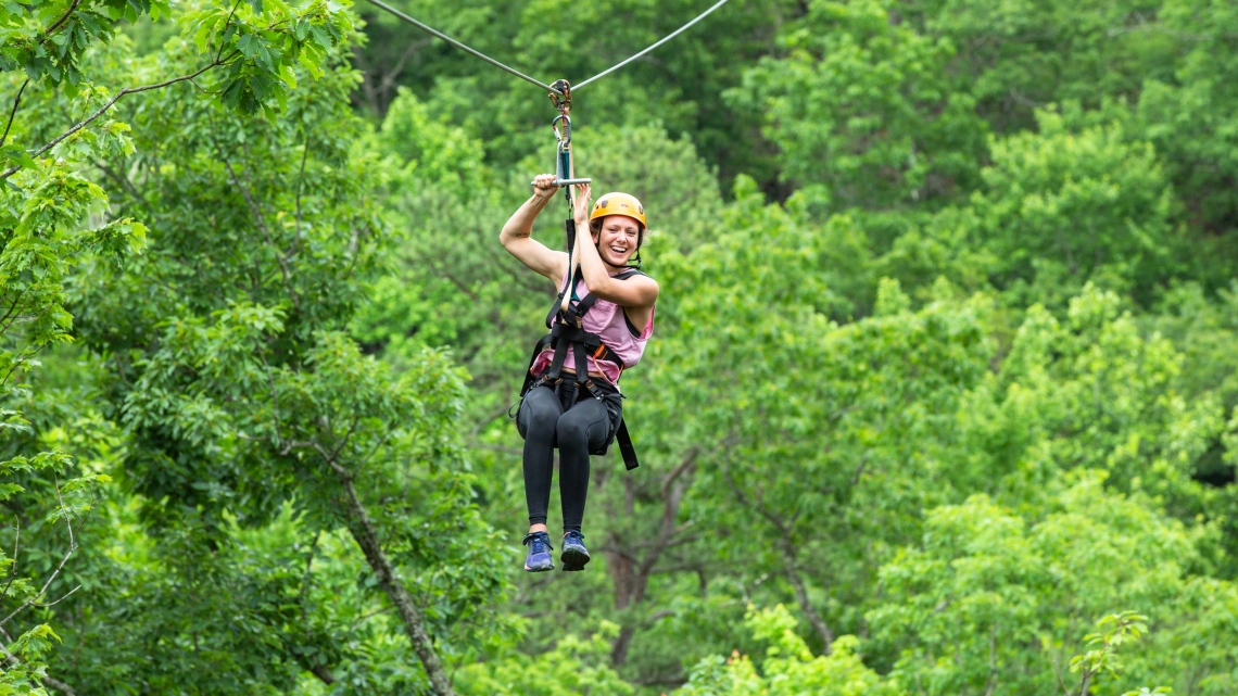 Тарзанка Zip-line + Экстрим прыжок. Полет на Зип-Лайн + свободное падение
